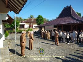 KKN Sanata Darma,Apel Kerja Bersama Pemkal Bendungan